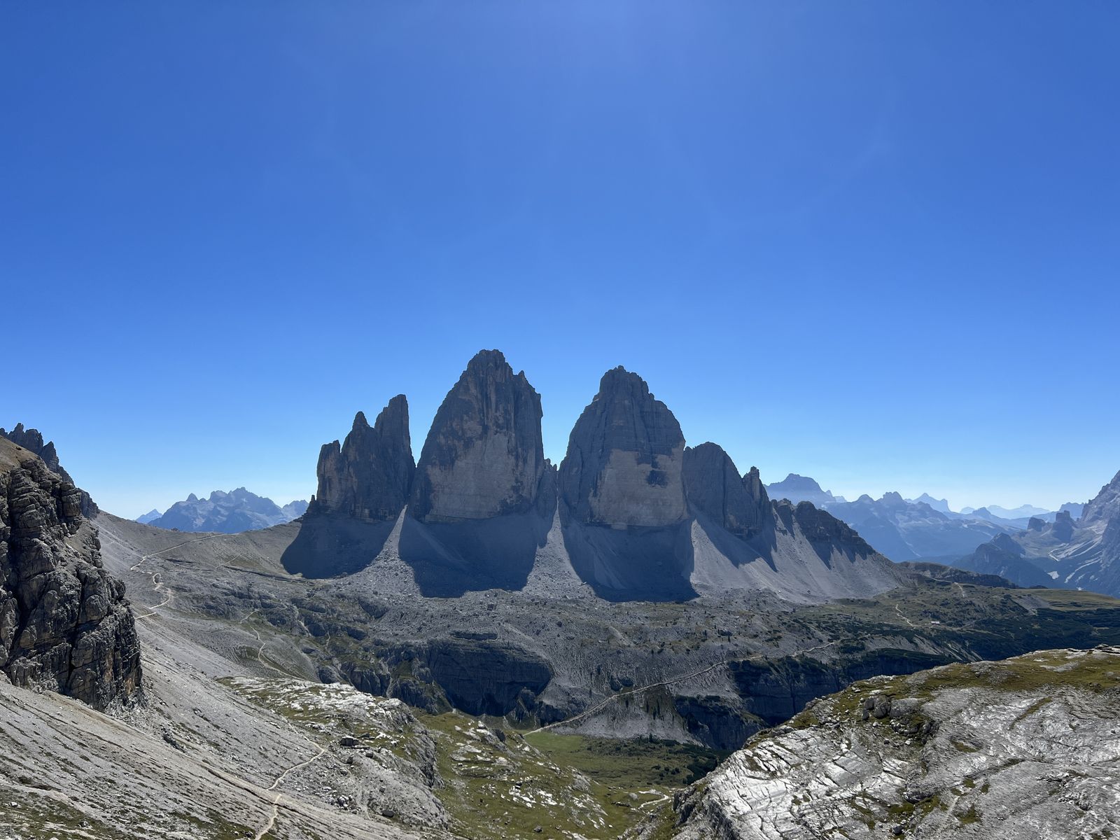 Os Tre Cime di Lavaredo, símbolo das Dolomitas